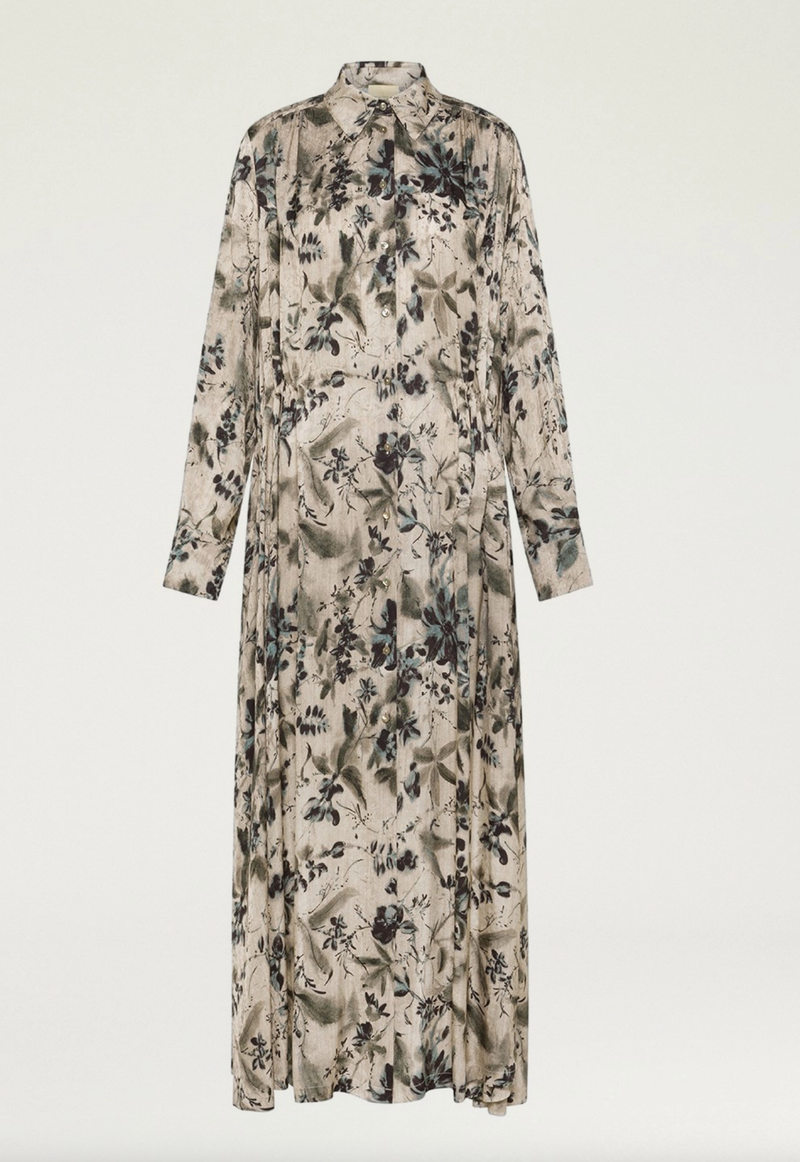 Momoni Dress Natalie Dress, Verde Soho-Boutique