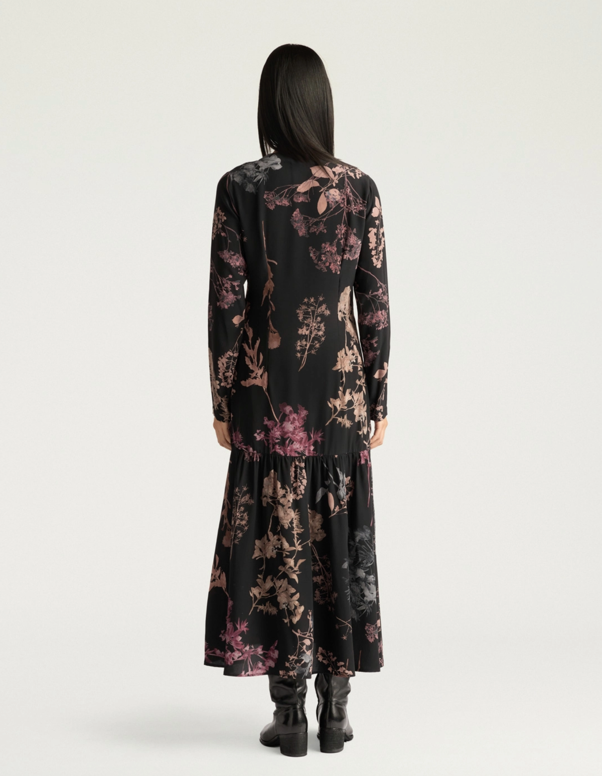 Momoni Dress Scarlett Dress, Nero Soho-Boutique
