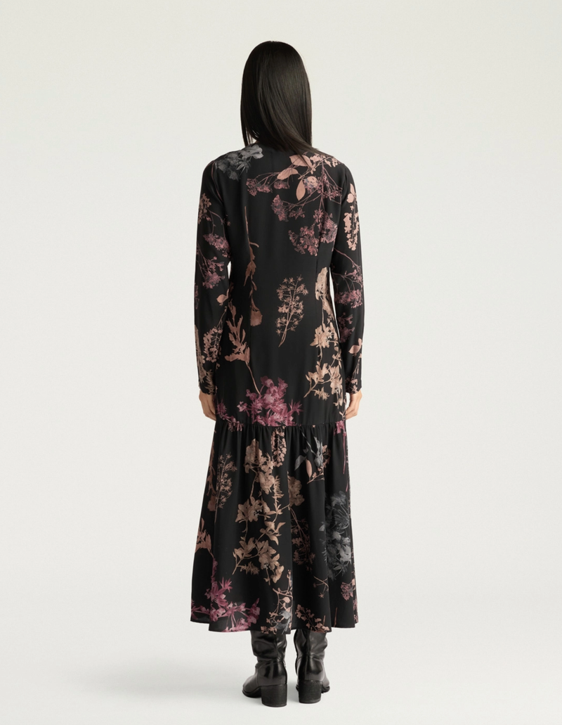 Momoni Dress Scarlett Dress, Nero Soho-Boutique