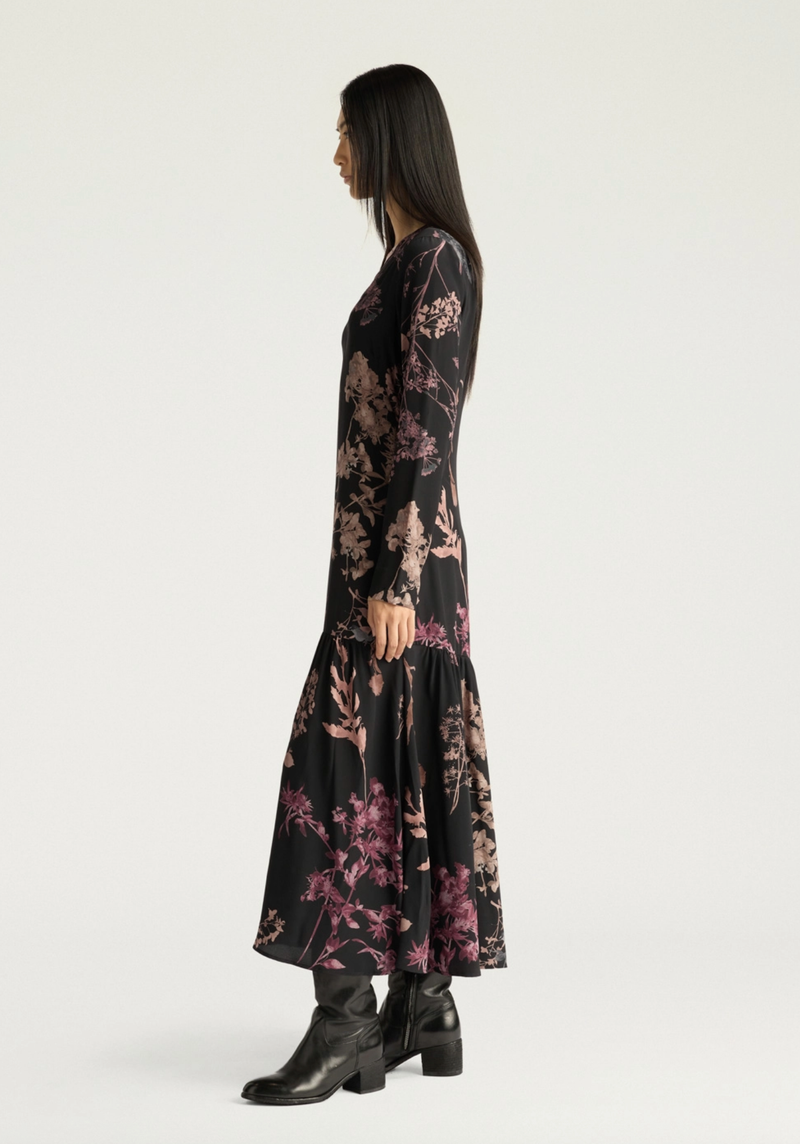 Momoni Dress Scarlett Dress, Nero Soho-Boutique