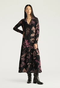 Momoni Dress Scarlett Dress, Nero Soho-Boutique