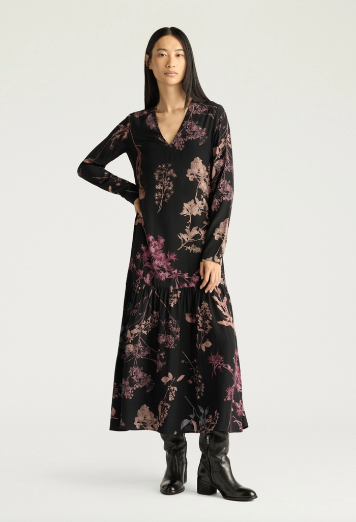Momoni Dress Scarlett Dress, Nero Soho-Boutique