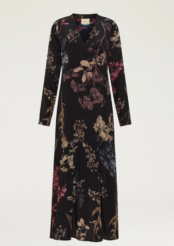 Momoni Dress Scarlett Dress, Nero Soho-Boutique