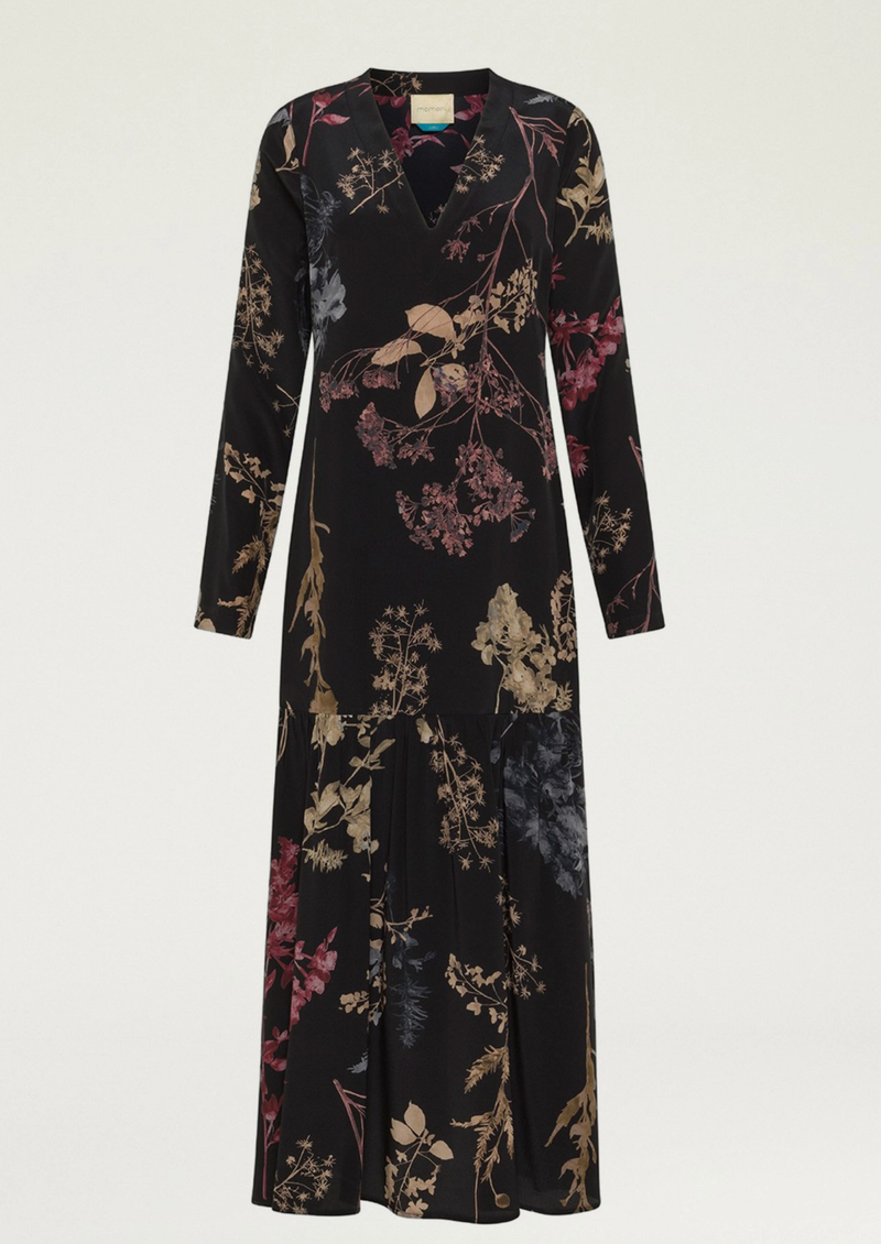 Momoni Dress Scarlett Dress, Nero Soho-Boutique