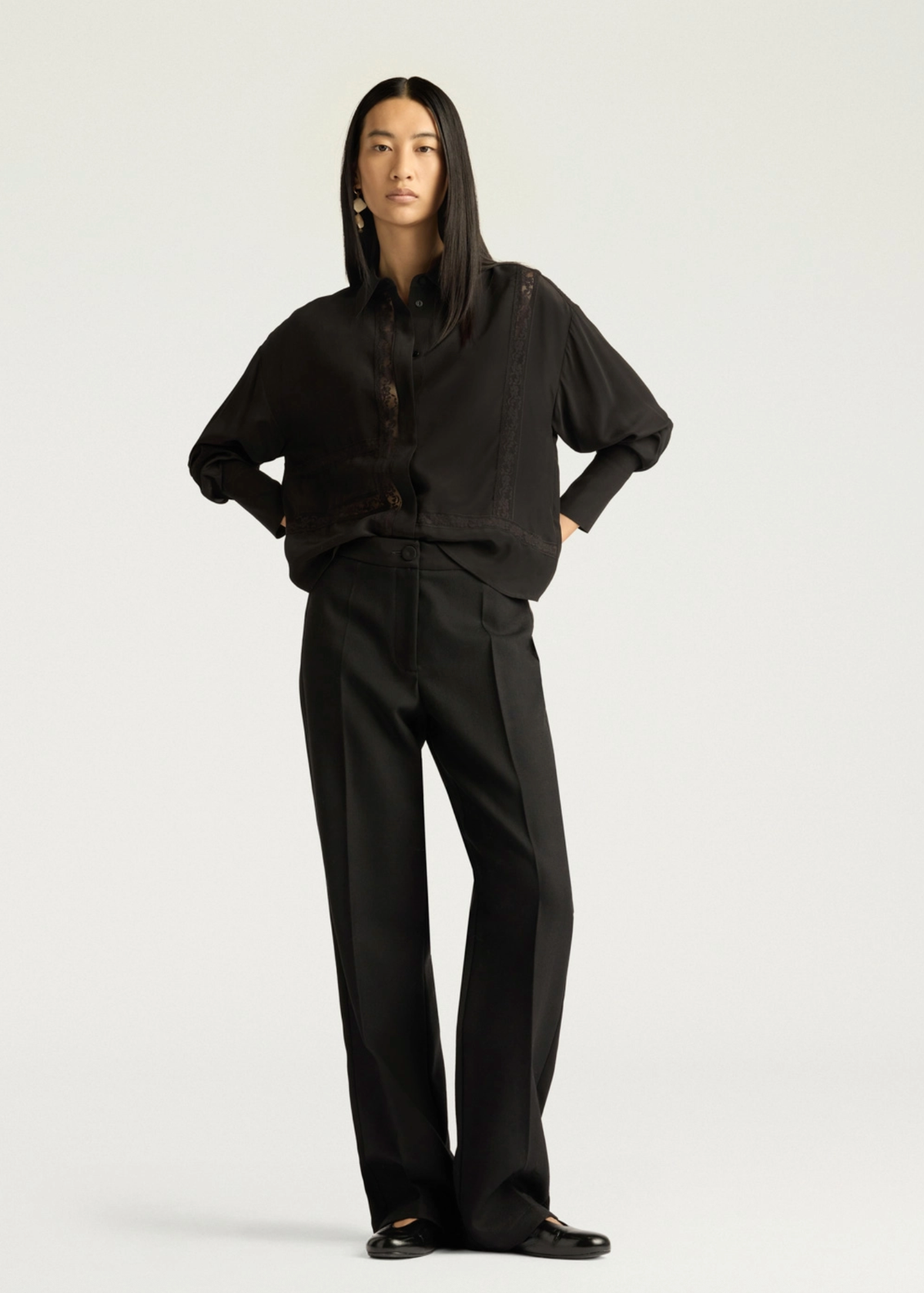 Momoni Pant Benjamin Pant, Black Soho-Boutique