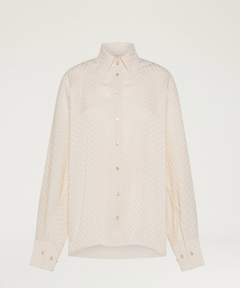 Momoni Shirt Samuel Shirt, Cream Soho-Boutique