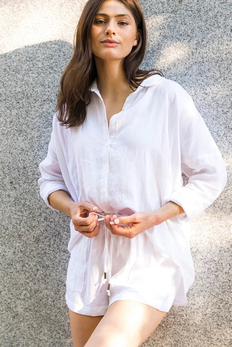 Natalie Busby Shirt The Closet Hero, White Soho-Boutique