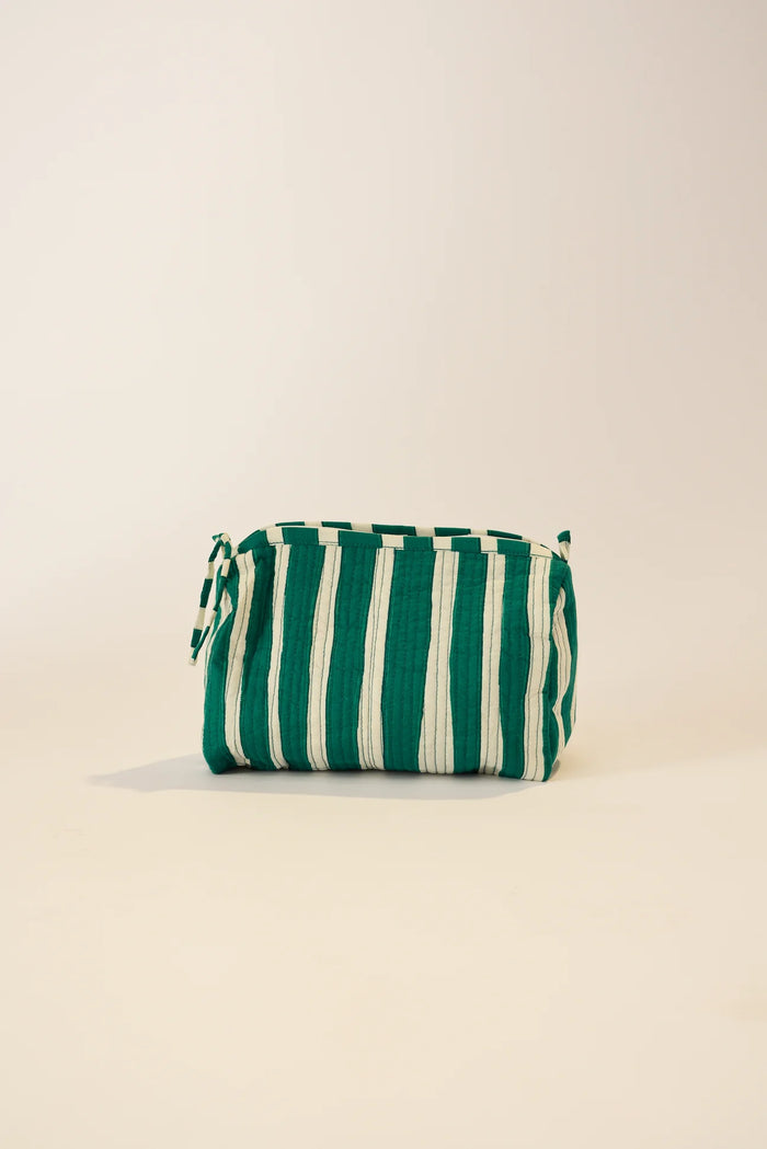 Natalie Martin Bag Cosmetic Bag, Batik Stripe Lawn Soho-Boutique