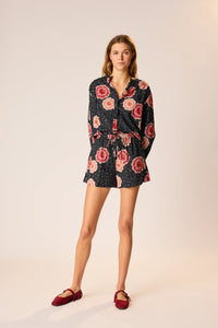 Natalie Martin Shorts Jasper Short, Poppy Indigo Soho-Boutique