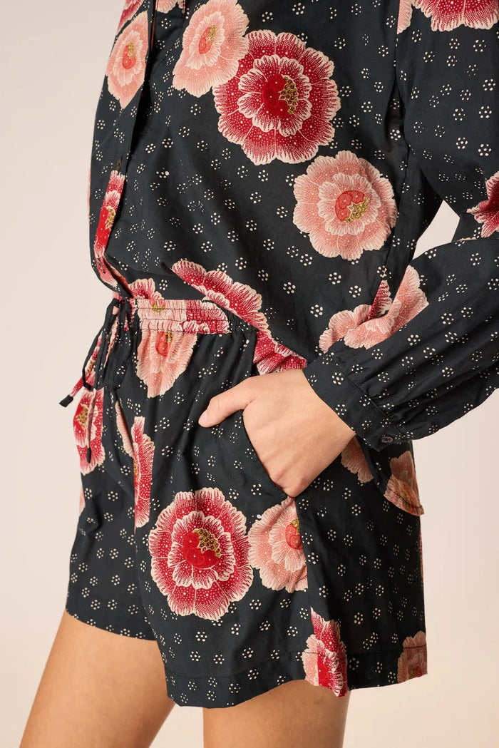 Natalie Martin Shorts Jasper Short, Poppy Indigo Soho-Boutique