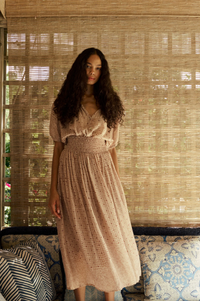 Natalie Martin Skirt Bella Skirt, Delphi Sand Soho-Boutique
