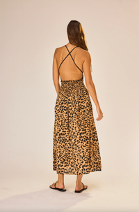 Natalie Martin Skirt Bella Skirt, Leopard Cotton Soho-Boutique