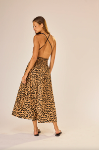 Natalie Martin Skirt Bella Skirt, Leopard Cotton Soho-Boutique