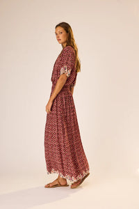 Natalie Martin Skirt Bella Skirt, Mosaic Spice Soho-Boutique