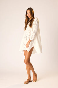 Natalie Martin Swim Claudia Tunic, Athena Salt Soho-Boutique