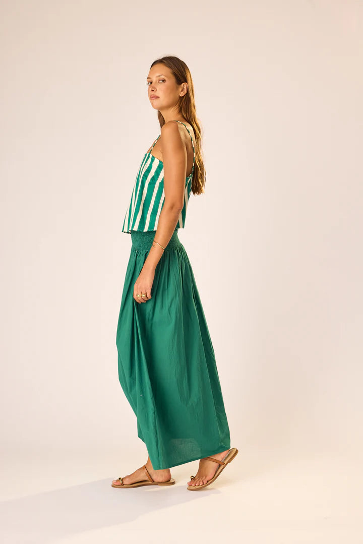 Natalie Martin Tank Fern Cami, Batik Stripe Lawn Soho-Boutique