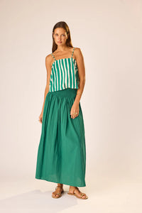 Natalie Martin Tank Fern Cami, Batik Stripe Lawn Soho-Boutique