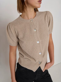 NATION LA Cardigan Anne Marie Cardigan, Feather Soho-Boutique