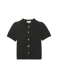 NATION LA Cardigan Anne Marie Cardigan, Jet Black Soho-Boutique