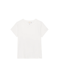 NATION LA T-Shirt Goldie Boxy Crew, White Soho-Boutique