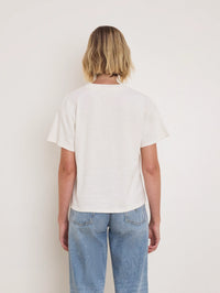 NATION LA T-Shirt Jessa Tee, Porcelain Soho-Boutique