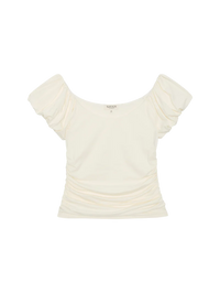 NATION LA Top Angelica Top, Porcelain Soho-Boutique