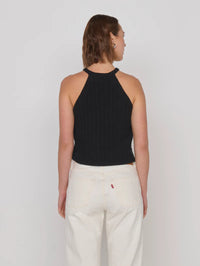 NATION LA Top Auburn Sweater Top, Jet Black Soho-Boutique