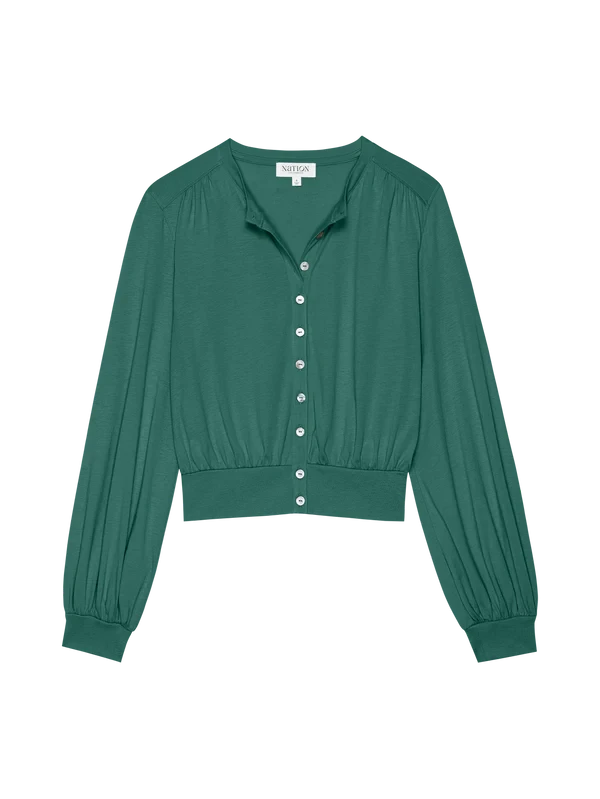 NATION LTD Blouse Olive Blouse, Spruce Soho-Boutique