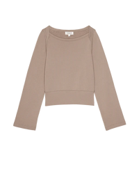 NATION LTD Darlene Sweatshirt, Mushroom Soho-Boutique