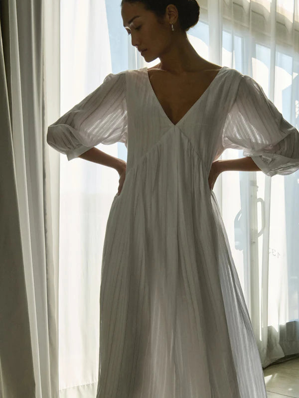 NATION LTD Dress Aya Dress, White Soho-Boutique