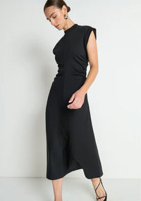 NATION LTD Dress Neva Dress, Jet Black Soho-Boutique