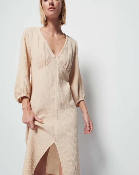 NATION LTD Dress Olpa Dress, Tapioca Soho-Boutique