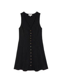 NATION LTD Dress Tierra Mini Dress, Jet Black Soho-Boutique