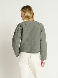 NATION LTD Jacket Aspen Quilted Jacket, Castor Grey Soho-Boutique