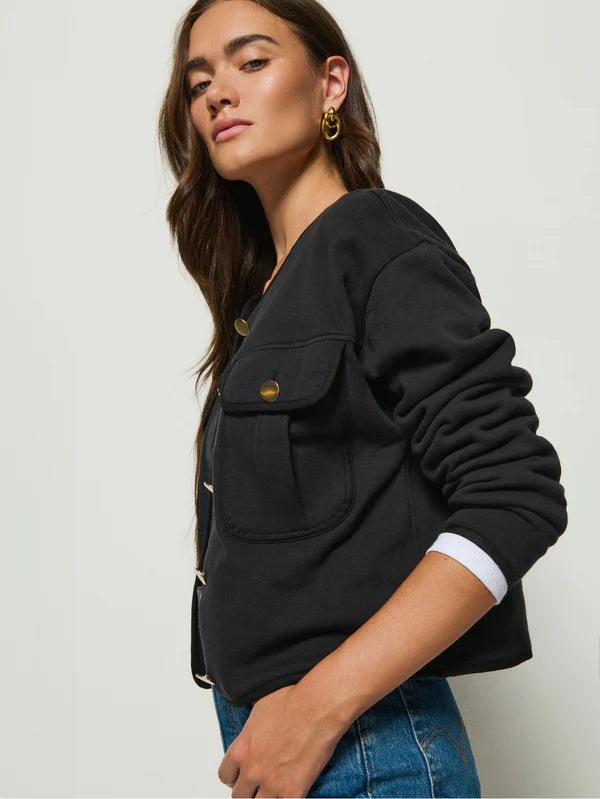 NATION LTD Jacket Jordi Bomber Jacket, Black Soho-Boutique