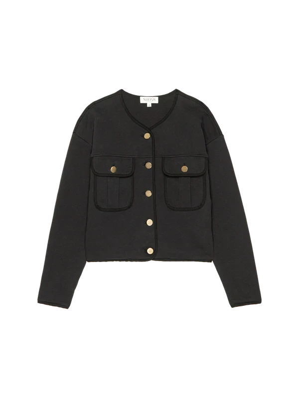 NATION LTD Jacket Jordi Bomber Jacket, Black Soho-Boutique