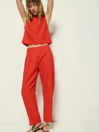 NATION LTD Pant Grayson Pant, Aurora Red Soho-Boutique