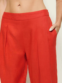 NATION LTD Pant Grayson Pant, Aurora Red Soho-Boutique