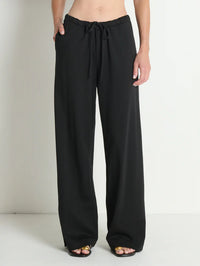 NATION LTD Pant Rosetta Pant, Jet Black Soho-Boutique