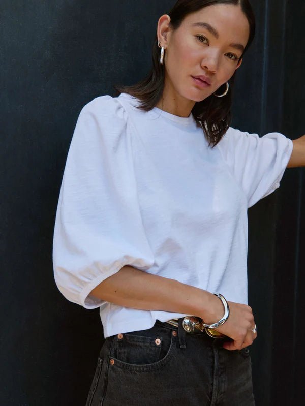 NATION LTD Shirt Evita Top, White Soho-Boutique