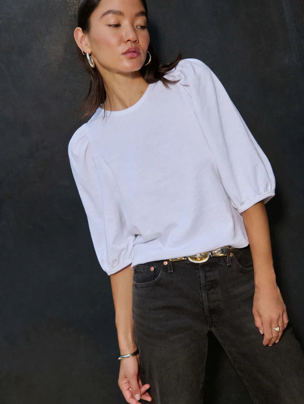 NATION LTD Shirt Evita Top, White Soho-Boutique