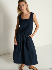 NATION LTD Skirt Karin Tiered Skirt, Night Sky Soho-Boutique