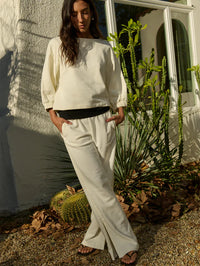 NATION LTD Sweatpants Abigail Sweatpant, Porcelain Soho-Boutique