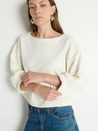 NATION LTD Sweatshirt Geri Sweatshirt, Porcelain Soho-Boutique