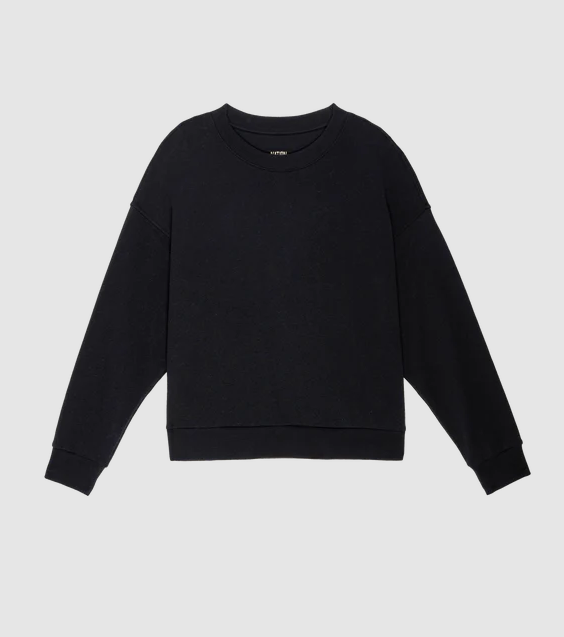 NATION LTD Sweatshirt Jovie Sweatshirt, Jet Black Soho-Boutique