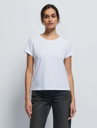 NATION LTD T-Shirt Goldie Tee, White Soho-Boutique