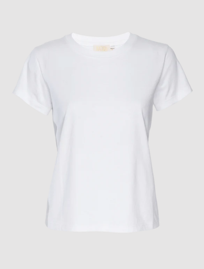 NATION LTD T-Shirt Goldie Tee, White Soho-Boutique