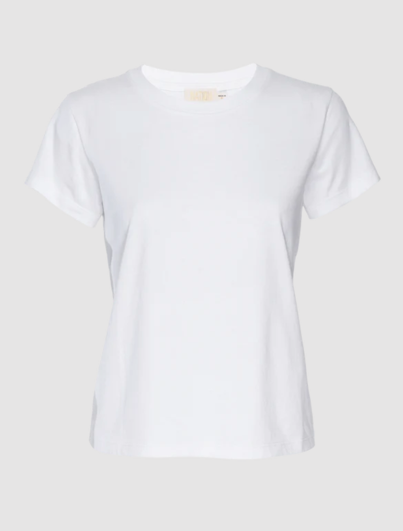NATION LTD T-Shirt Goldie Tee, White Soho-Boutique