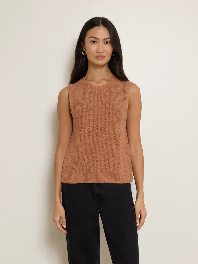 NATION LTD Tank Jacqueline Tank, Mocha Soho-Boutique