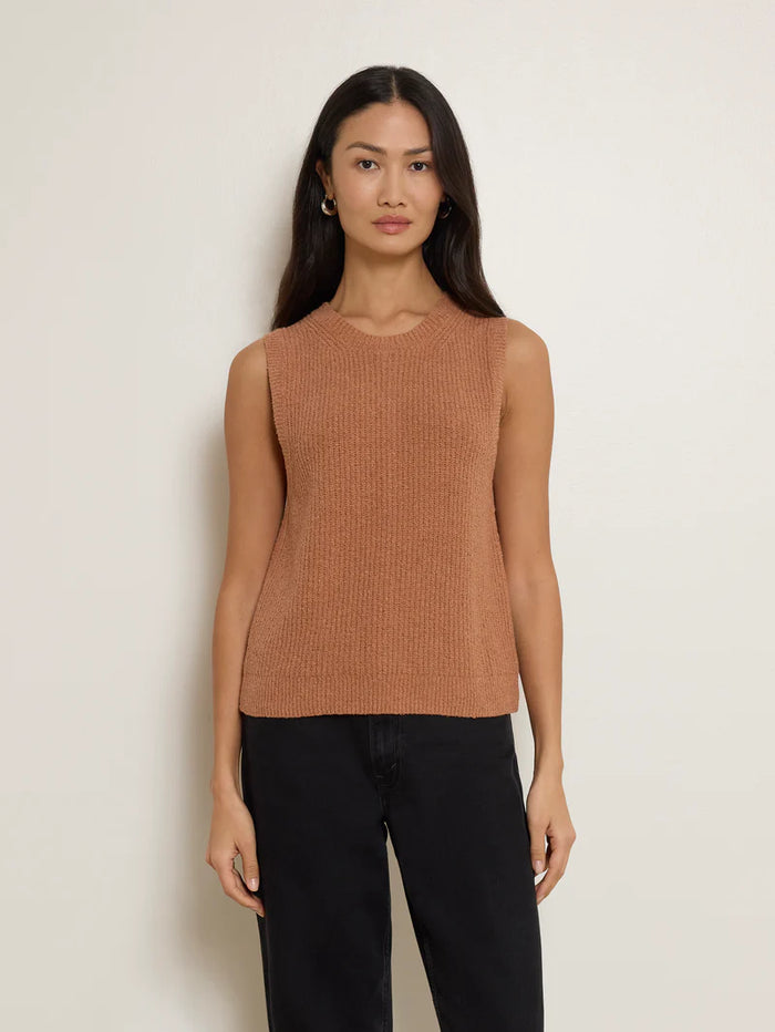 NATION LTD Tank Jacqueline Tank, Mocha Soho-Boutique